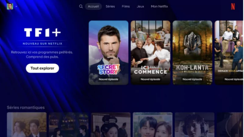 C’est parti, les chaînes TF1 et 35 000 heures de contenus débarquent sur Netflix, une première mondiale