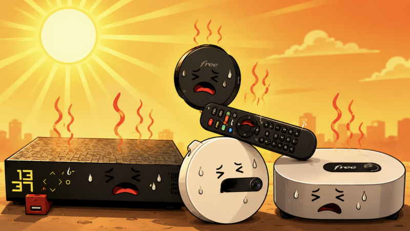 Votre Freebox souffre aussi de la canicule : nos meilleurs conseils pour éviter la surchauffe