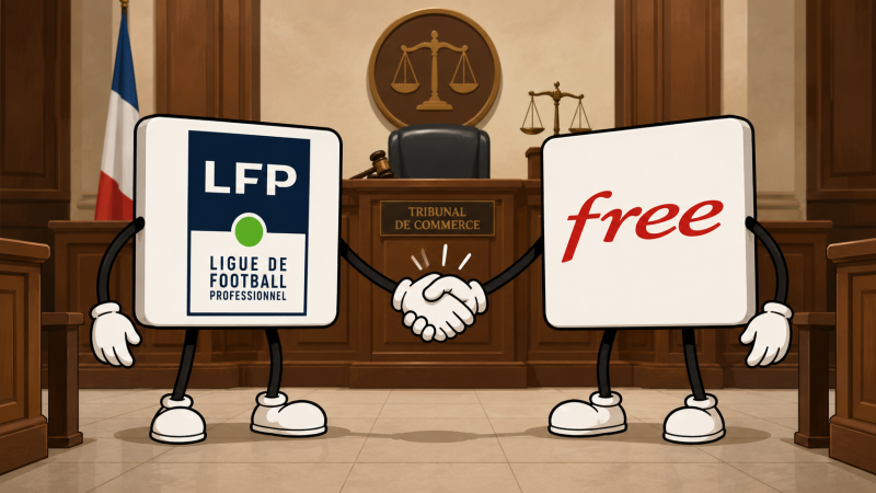 Droits TV : Free et la Ligue 1 font enfin la paix