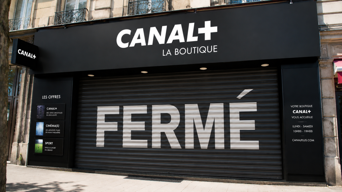 Clap de fin pour un réseau historique de Canal+