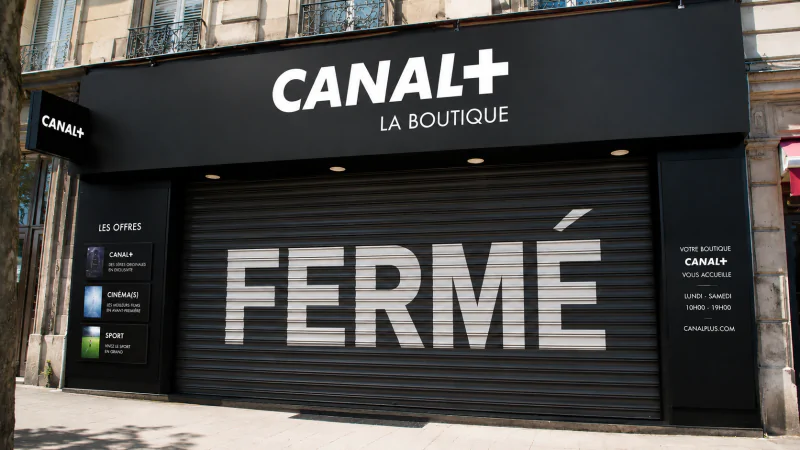 Clap de fin pour un réseau historique de Canal+