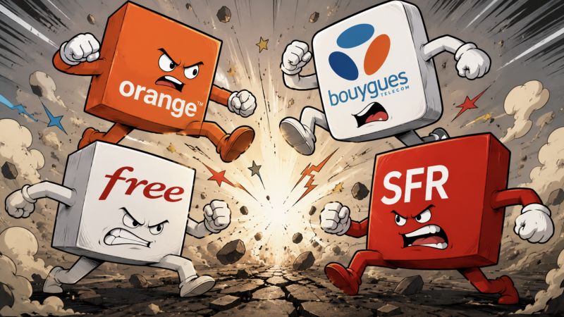 Orange, Free, SFR et Bouygues Telecom : qui a le plus gagné ou perdu d’abonnés depuis le début de l’année ?