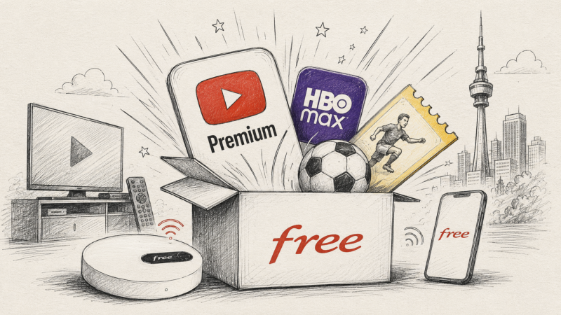 Les nouveautés de la semaine chez Free : YouTube Premium à prix inédit pour les abonnés Freebox et Free Mobile, HBO Max et l’option Sport offerts etc…