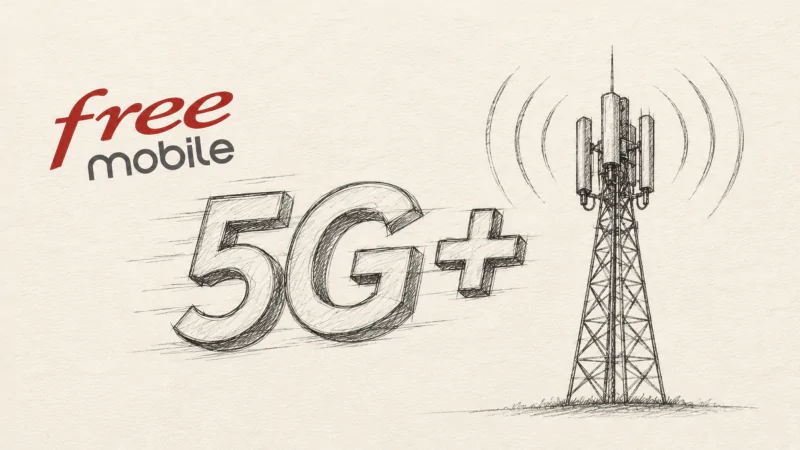 Free Mobile officialise discrètement une évolution de son réseau 5G+ dans sa brochure tarifaire