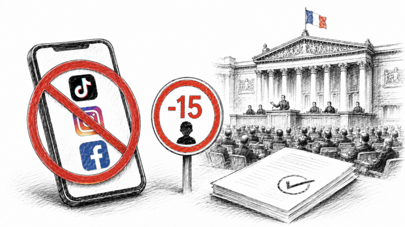 « Totalement débile », Xavier Niel tire à boulets rouges sur l’interdiction adoptée des réseaux sociaux aux moins de 15 ans