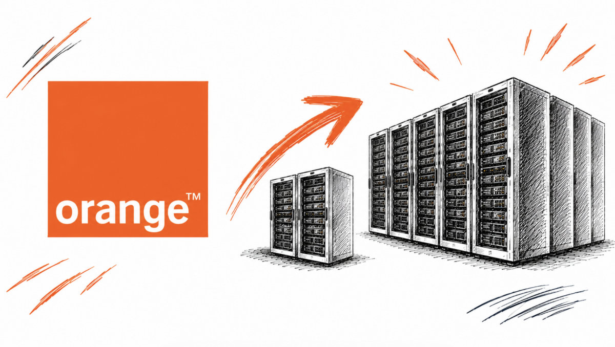 Orange va multiplier par dix la capacité de ses data centers grâce à un investissement de 3 milliards d’euros