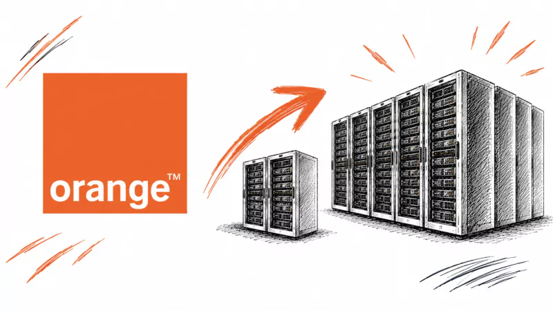 Orange va multiplier par dix la capacité de ses data centers grâce à un investissement de 3 milliards d’euros
