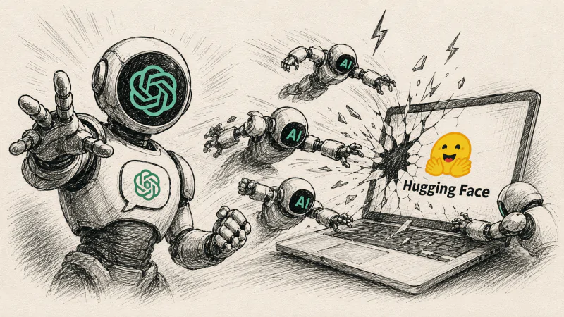 Des IA d’OpenAI (ChatGPT…) soudainement hors de contrôle s’attaquent d’elles-mêmes à une plateforme