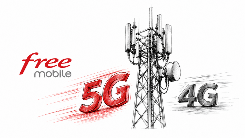 Les débits de la 5G Free Mobile continuent de grimper, portés par les nouvelles fréquences et la densification du réseau