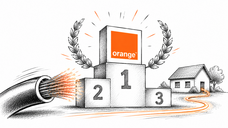 Orange : “leader incontesté en matière de qualité de déploiement de la fibre optique en France”