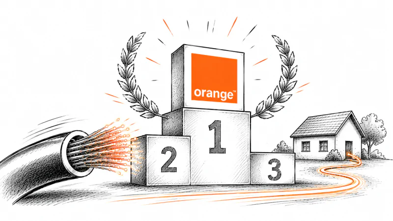 Orange : “leader incontesté en matière de qualité de déploiement de la fibre optique en France”