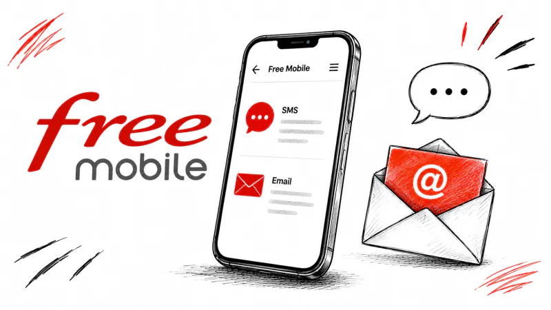 Le saviez-vous : cette fonction méconnue de Free Mobile vous permet de vérifier les vrais SMS et emails de l’opérateur