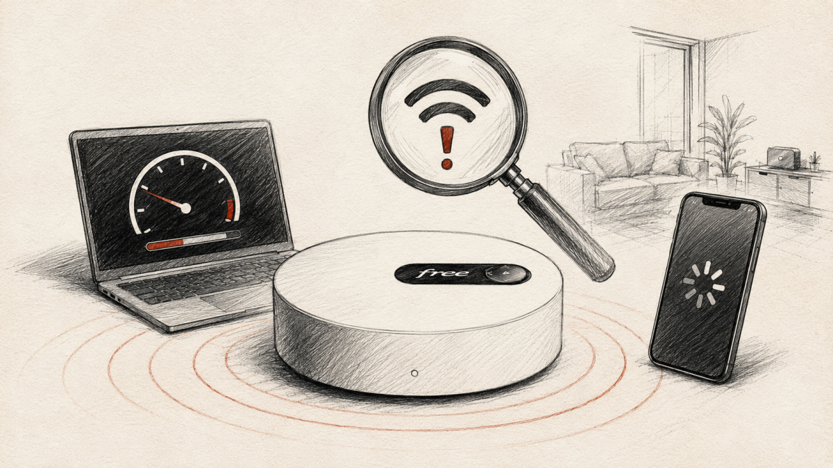 Le saviez-vous : vous pouvez demander à votre Freebox de détecter elle même des problèmes de WiFi ou un appareil trop lent