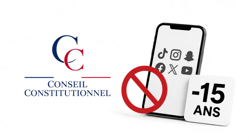 “Une atteinte à la liberté d’expression” : le Conseil constitutionnel censure l’interdiction des réseaux sociaux aux moins de 15 ans