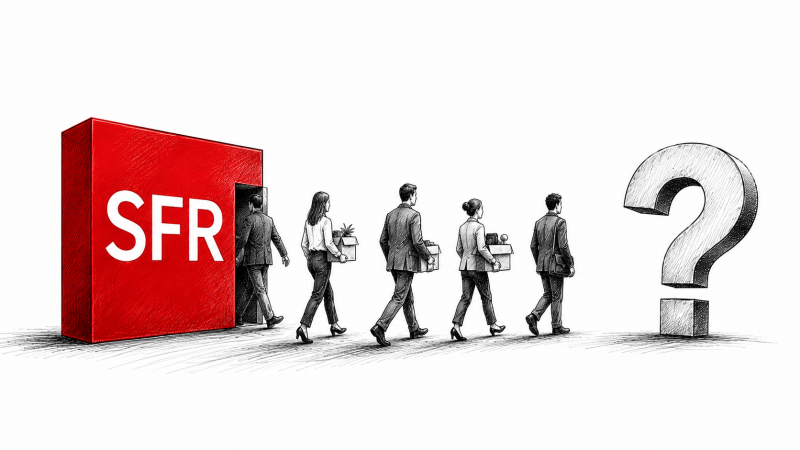 Rachat SFR : 5 000 emplois pourraient disparaître, les ministères refusent de se saisir du dossier
