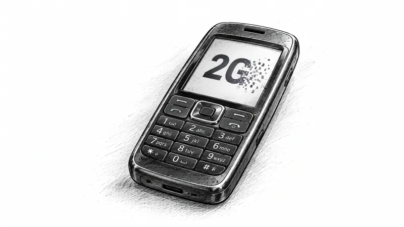 Extinction de la 2G : 1,7 million de terminaux encore actifs en France
