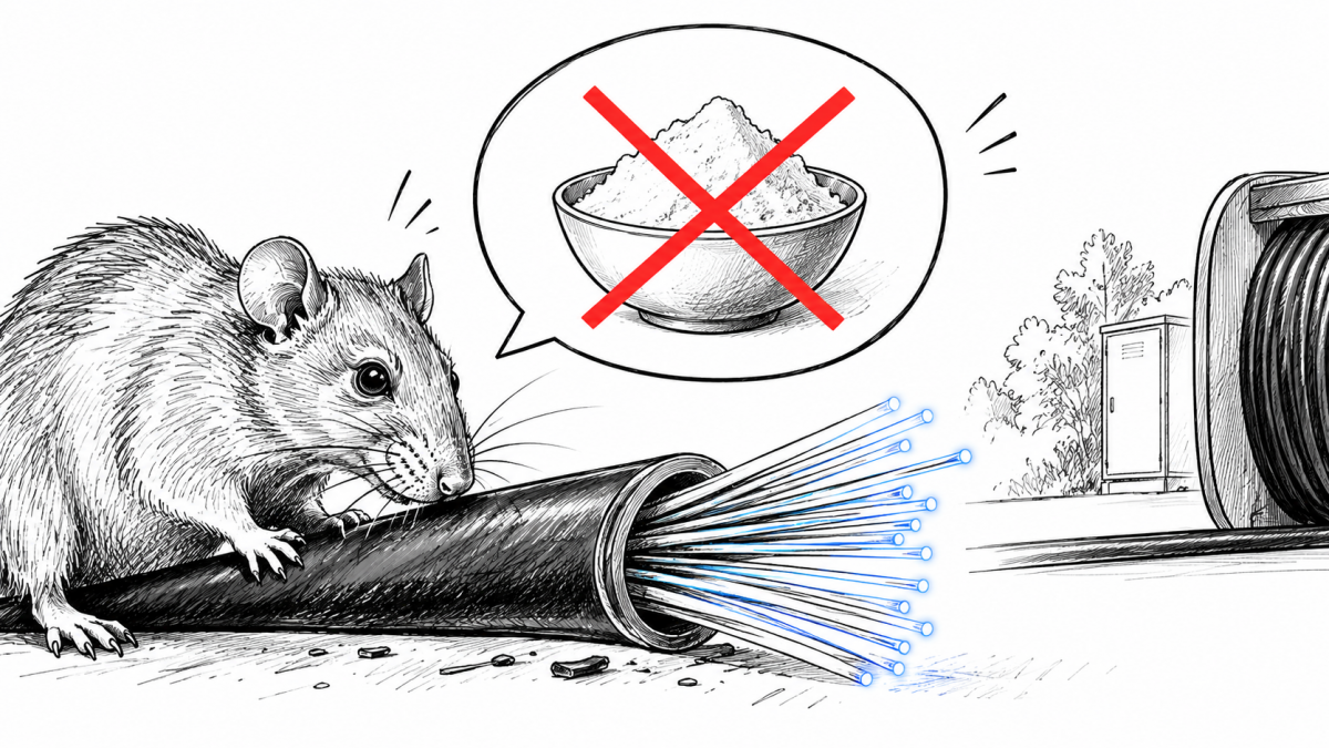 Pourquoi les rongeurs s’attaquent-ils à la fibre ? Les fabricants de câbles tordent le cou à un mythe