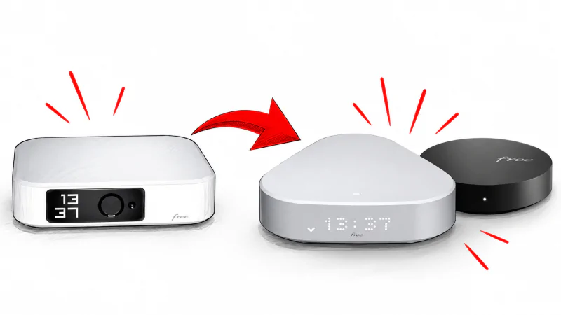 Free remplace désormais les Freebox One par des Delta moins chères et les Freebox Crystal par des Pop