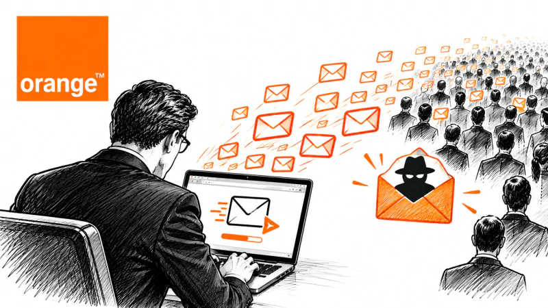 Un haut dirigeant d’Orange envoie anonymement un mail critique à 75 000 personnes, il est démasqué et poursuivi en justice