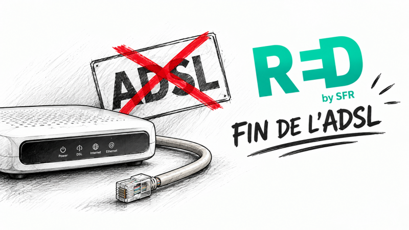 RED by SFR fait ses adieux aux offres ADSL
