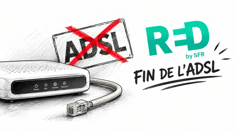 RED by SFR fait ses adieux aux offres ADSL