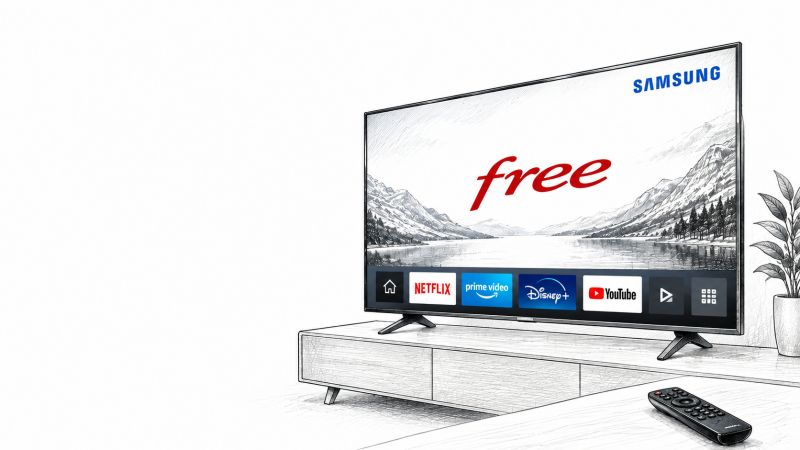 Abonnés Freebox : voici comment s’offrir une Smart TV Samsung grâce à cette nouveauté Free