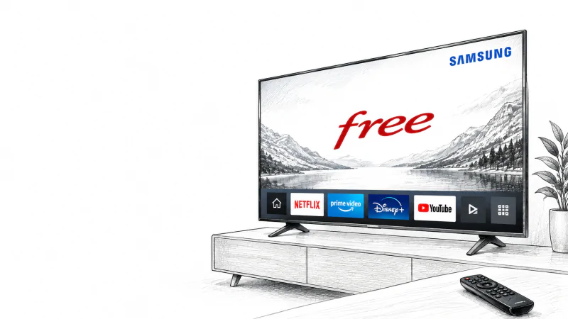 Abonnés Freebox : voici comment s’offrir une Smart TV Samsung grâce à cette nouveauté Free