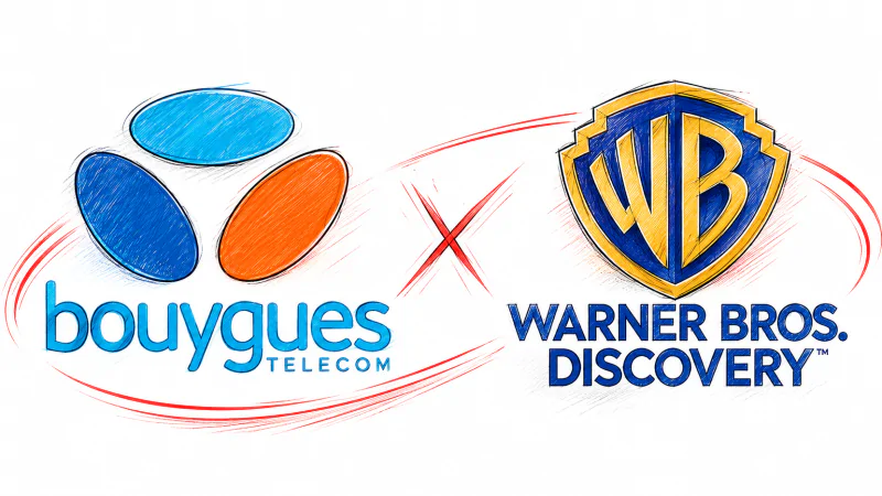 Bouygues Telecom inclut désormais deux nouvelles chaînes TV de Warner Bros. Discovery