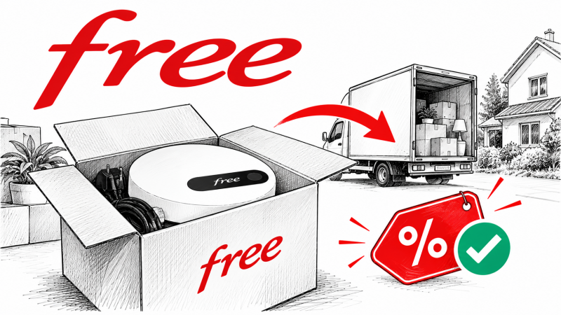 Free améliore fortement le déménagement des abonnés Freebox : fini la perte des promotions