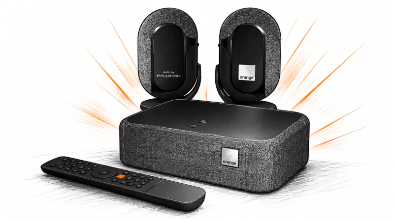 Orange lance un nouveau décodeur TV avec home cinéma intégré, 8 ans après Free et son Player Devialet