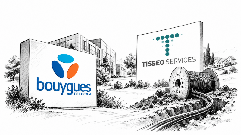 Bouygues Telecom cède sa filiale spécialisée dans le raccordement à la fibre optique