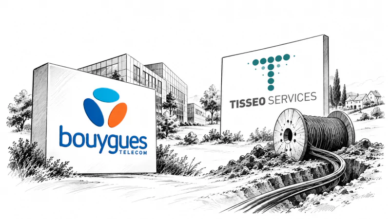 Bouygues Telecom cède sa filiale spécialisée dans le raccordement à la fibre optique