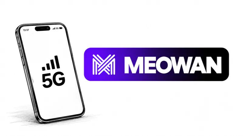 MEOWAN, ce nouvel opérateur télécom français débarque avec des forfaits 5G sur le réseau Orange, box 4G et 5G, la TV et bientôt la fibre