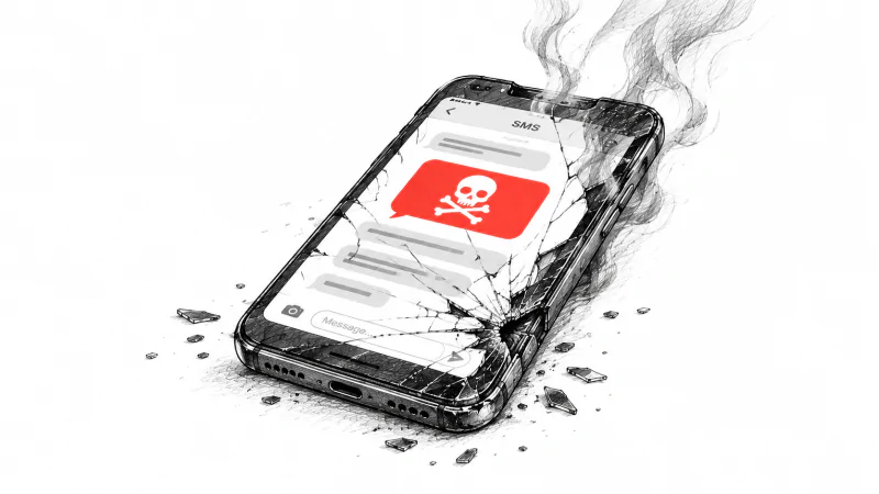 « SMS de la mort » : votre smartphone pouvait être paralysé sans même toucher à l’écran