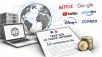 Une taxe sur le trafic internet ? Un texte veut faire payer 5,5 centimes le Go à Netflix, Google et compagnie