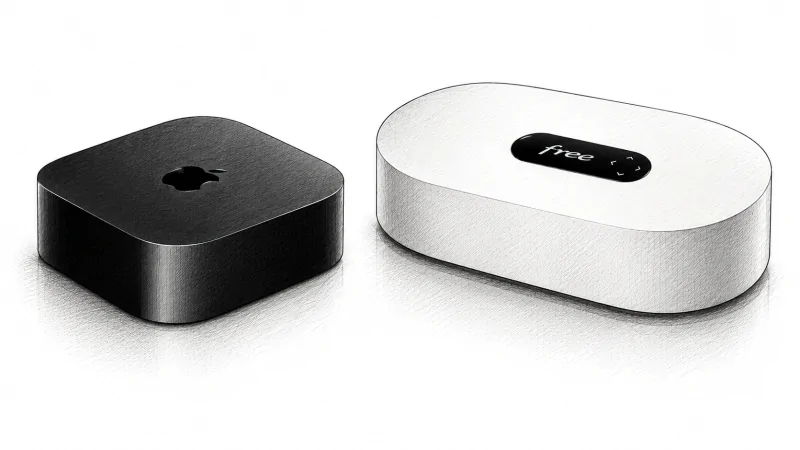 Free baisse fortement le prix de l’Apple TV 4K pour ses abonnés Freebox